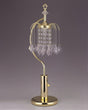 RAIN DROP TABLE LAMP 27 H GOLD image