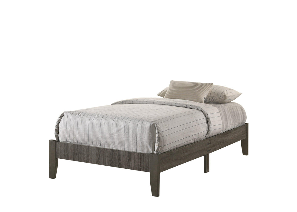 SKYLER T. PLATFORM BED ONE BOX GREY image