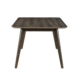 Rex 72" Fixed Top Rectangle Dining Table-Walnut