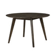 Rex 48" Round Dining Table-Walnut