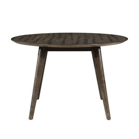 Rex 48" Round Dining Table-Walnut