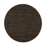 Rex 65" Round Table With Self Storing Leaves-Walnut