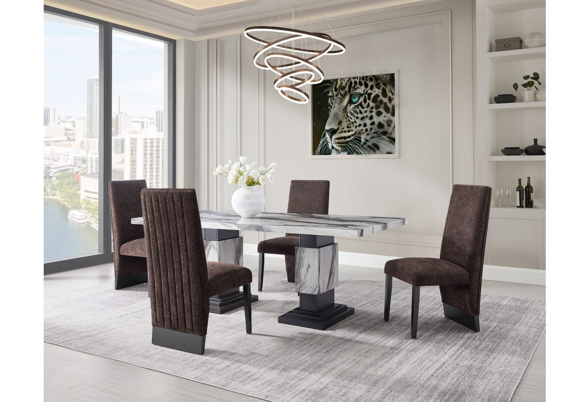 Global Furniture USA D12 Dining Room Set - Thumbnail 5