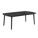 Skyline Rectangle Dining Table-Onyx