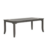 Lisbon Rectangle Dining Table-Gray