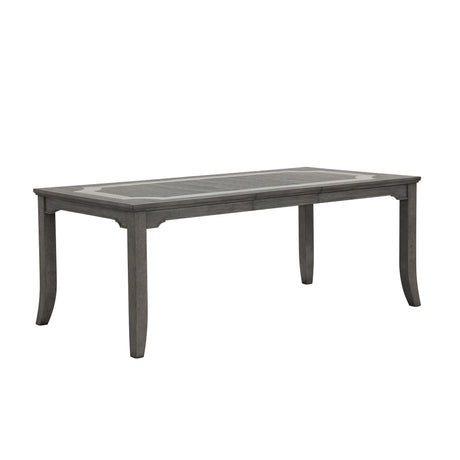 Lisbon Rectangle Dining Table-Gray
