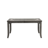 Lisbon Rectangle Dining Table-Gray