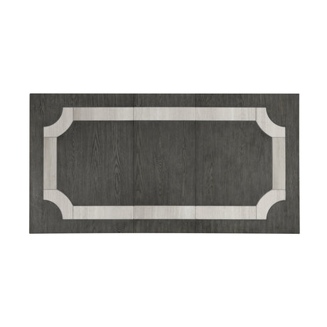 Lisbon Rectangle Dining Table-Gray