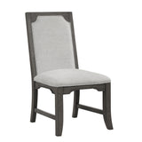 Lisbon Dining Side Chair (2 Per Carton)-Gray