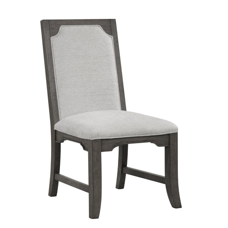 Lisbon Dining Side Chair (2 Per Carton)-Gray
