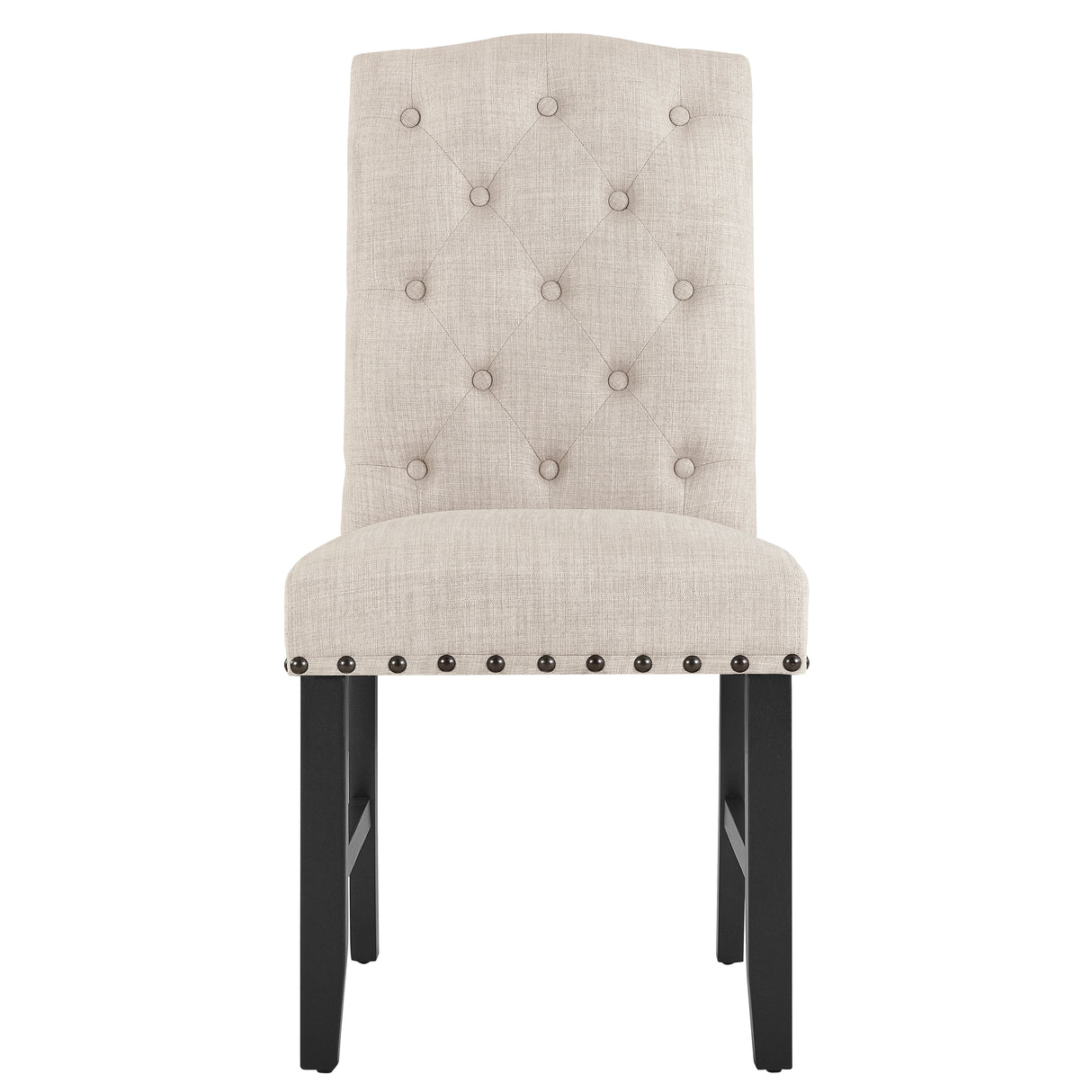 Daphne 5 Pc Natural 60" Dining Set W/Natural Chairs