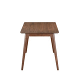 Oscar Wood Counter Height Table-Walnut