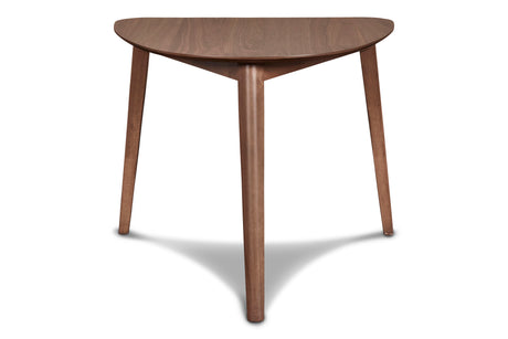 Oscar Corner Table-Walnut