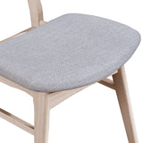 Oscar Wood Back Chair-White Ash