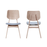 Oscar Wood Back Chair-White Ash