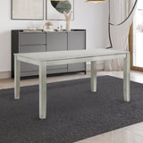 Pascal 59" Rectangle Dining Table-Driftwood