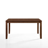 Pascal 59" Rectangle Dining Table-Walnut
