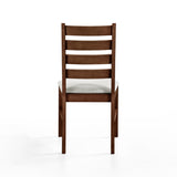 Pascal Ladderback Dining Chair (2 Per Carton)-Walnut