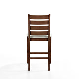Pascal Ladderback Counter Chair (2 Per Carton)-Walnut