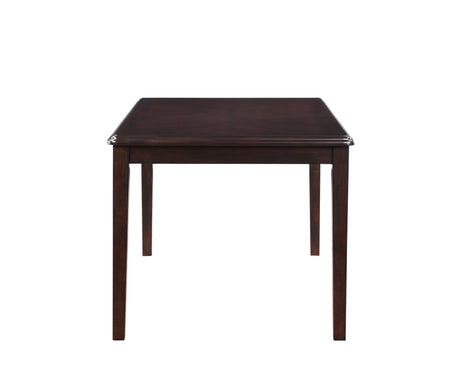 Gia 5 Pc 60" Dining Table & 4 Chairs-Ebony