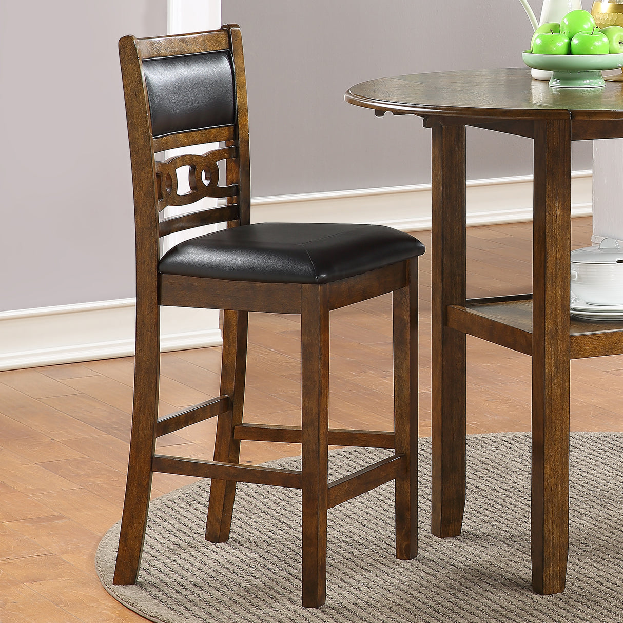 Gia Counter Chairs (2/Ctn)-Brown