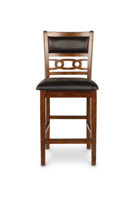 Gia Counter Chairs (2/Ctn)-Brown