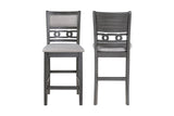 Gia Counter Chairs (2/Ctn)-Gray