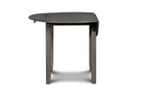 Gia 3 Pc 42" Drop Leaf Dining Table & 2 Chairs-Gray