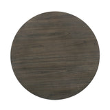 Maisie Round Table-White/Brown