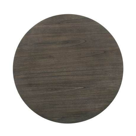 Maisie Round Table-White/Brown