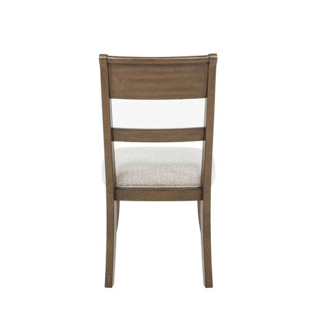Mariana Wood Back Side Chair (2 Per Carton)-Vintage Mocha