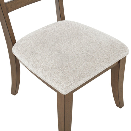 Mariana Wood Back Side Chair (2 Per Carton)-Vintage Mocha