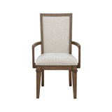 Mariana Upholstered Arm Chair (2 Per Carton)-Vintage Mocha