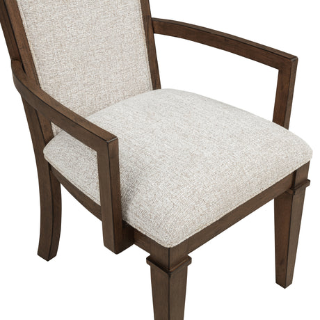 Mariana Upholstered Arm Chair (2 Per Carton)-Vintage Mocha