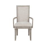 Mariana Upholstered Arm Chair (2 Per Carton)-Vintage Creme