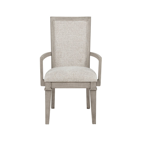 Mariana Upholstered Arm Chair (2 Per Carton)-Vintage Creme