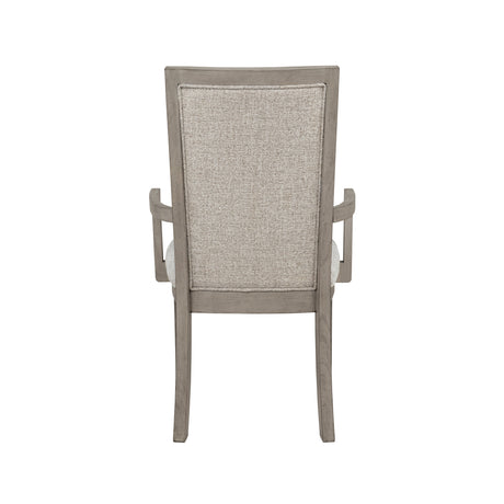 Mariana Upholstered Arm Chair (2 Per Carton)-Vintage Creme