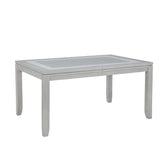 Fiona Rectangle Dining Table-Mist Gray