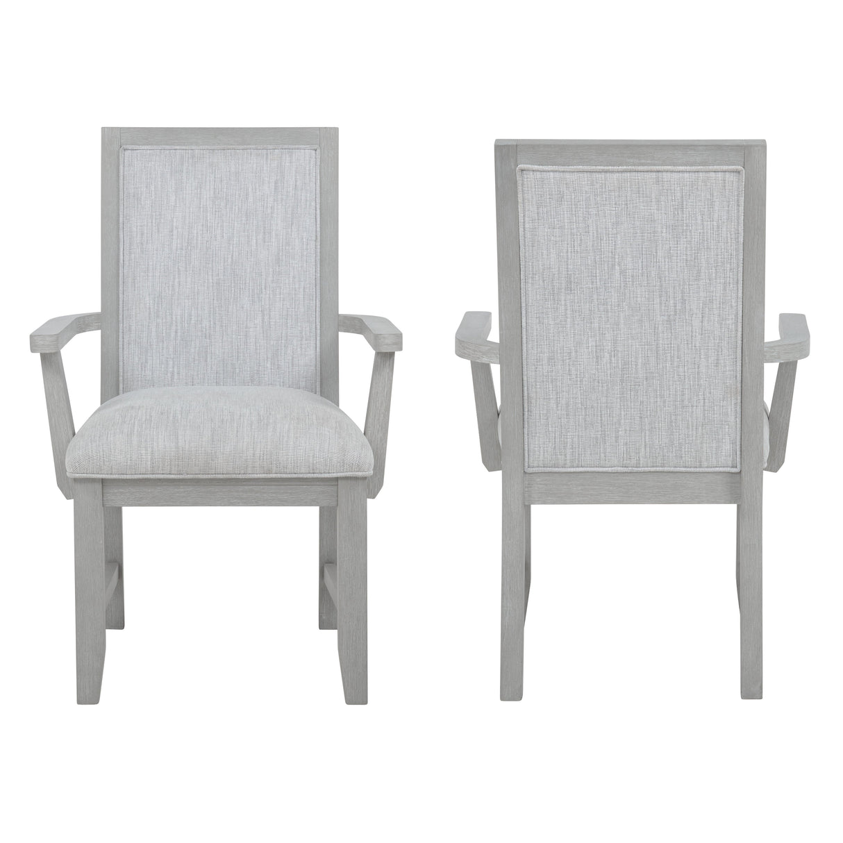 Fiona Dining Arm Chair (2 Per Carton)-Mist Gray