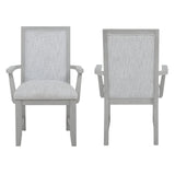 Fiona Dining Arm Chair (2 Per Carton)-Mist Gray