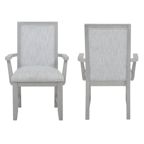 Fiona Dining Arm Chair (2 Per Carton)-Mist Gray