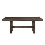 Kody 79" Rectangle Dining Table Top-Dk Walnut