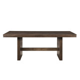 Kody 79" Rectangle Dining Table Top-Dk Walnut