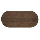 Kody Oval Dining Table Base-Dk Walnut