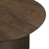 Kody Oval Dining Table Base-Dk Walnut