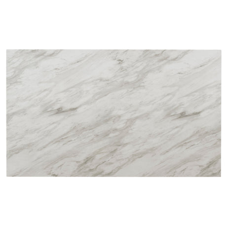 Celeste 64" Dining Table-Espresso/Faux Marble