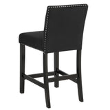 Celeste Counter Height Chair-Black (2 Per Carton)