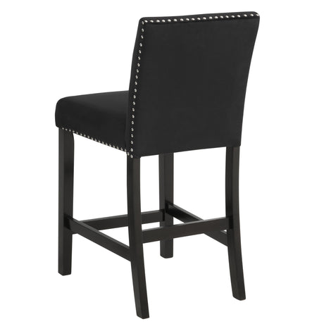Celeste Counter Height Chair-Black (2 Per Carton)