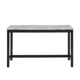 Celeste Theater Bar Table W/ 3 Stools-Black