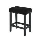 Celeste Theater Bar Table W/ 3 Stools-Black
